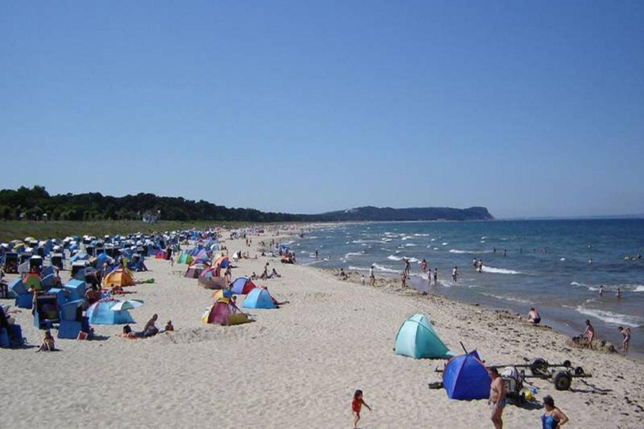 Strandnahe 2-Raum-Ferienwohnung Im Zentrum - Residenz Strandeck Fewo 02 Goehren  Exteriör bild